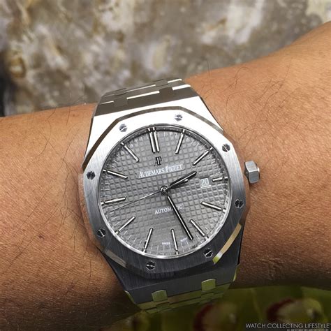 ap royal oak grey dial